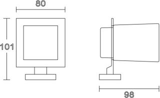 Стакан Sapho Apollo хром 1416-04